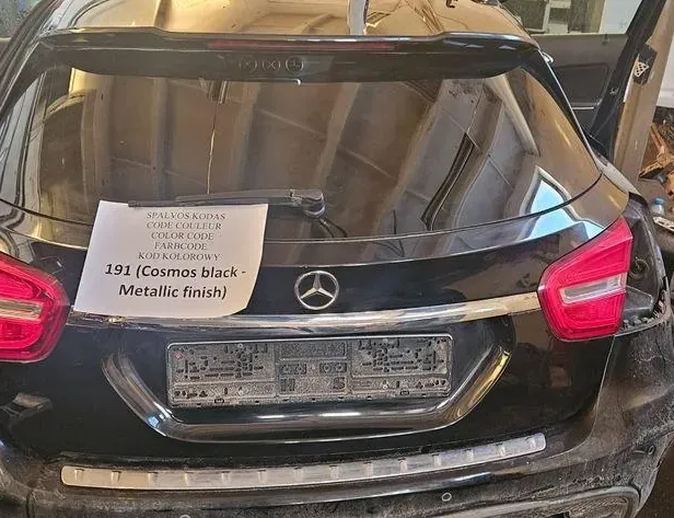 Заден капак на багажника