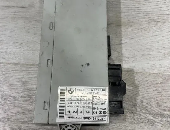 BMW 5 Series E60/E61 (2003-2010) CAS EWS - BMW · 5 Series · E60/E61 (2003-2010) · 2911ACAS2, 5WK49412LBF, 6981416