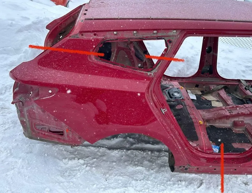 Заден ляв четвърт панел