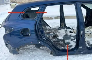 Заден ляв четвърт панел